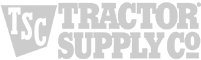 Logo of SC Tractor Supply in gray.