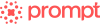 Logo featuring the word 'promo' in bold, red letters on a pink background.